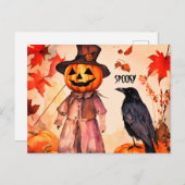 Shabby chic dromerige Mist Briefkaart (Voorkant / Achterkant)