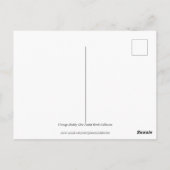  Shabby Chic Faded Floral Design Briefkaart (Achterkant)