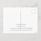  Shabby Chic Faded Red Roses Feestdagenkaart (Achterkant)