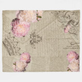 Shabby Chic - Fleece Blanket (Voorkant (Horizontaal))