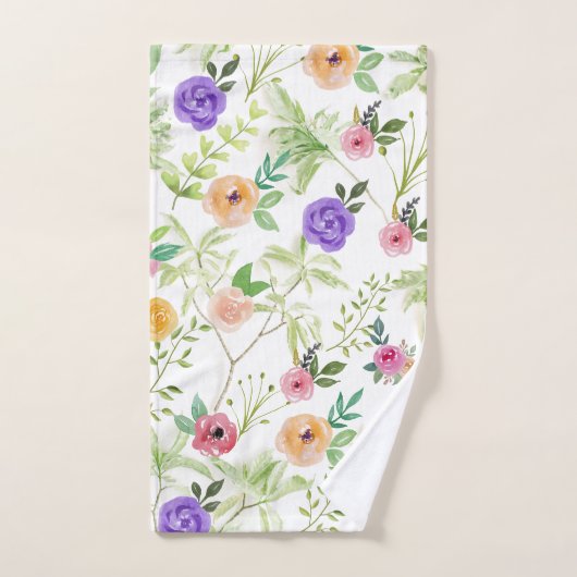 Shabby Chic Floral (Serviette à main)