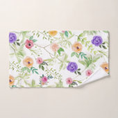 Shabby Chic Floral Bad Handdoek (Handdoek)