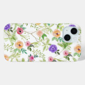 Shabby Chic Floral Case-Mate iPhone Case (Achterkant (horizontaal))