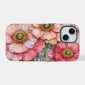 Shabby Chic Floral Ephemera Rose Fleurs Rouge S7L (Verso Horizontal)