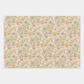 Shabby Chic Floral Inpakpapier Vel (Voorkant 2)