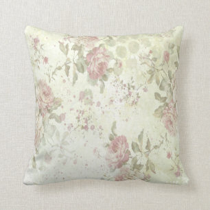 Shabby Chic Floral Kussen