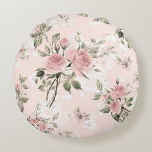 shabby chic, frans chic, , floral, rustic, pa rond kussen