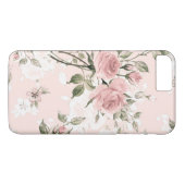 Shabby chic, franse chic, , floral, rustic, pi Case-Mate iPhone case (Achterkant (Horizontaal))