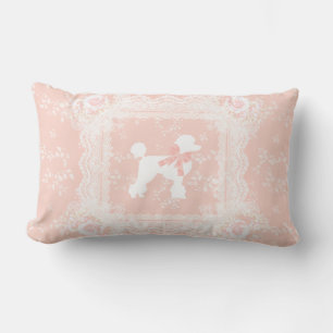 Shabby Chic Franse Poedel kant Kussen