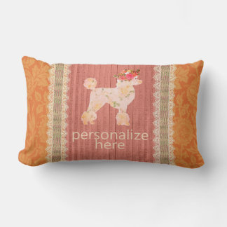 Shabby Chic Franse Poodle Look Kussen