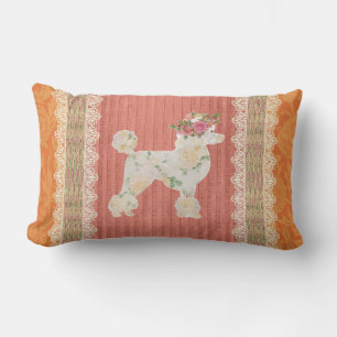 Shabby Chic Franse Poodle Look Kussen