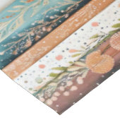 Shabby chic gemengde patronen tafelkleed (Gekanteld)