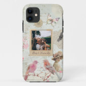 Shabby Chic gepersonaliseerd Case-Mate iPhone Case (Achterkant)