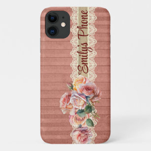  Shabby Chic gepersonaliseerd iPhone 11 Hoesje