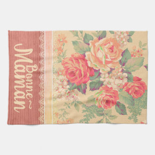 Shabby Chic Grootmoeder Bonne-Maman Theedoek