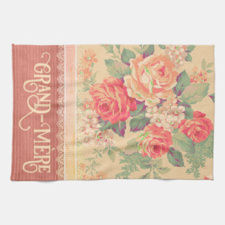 Shabby Chic Grootmoeder Grand-Mère Theedoek