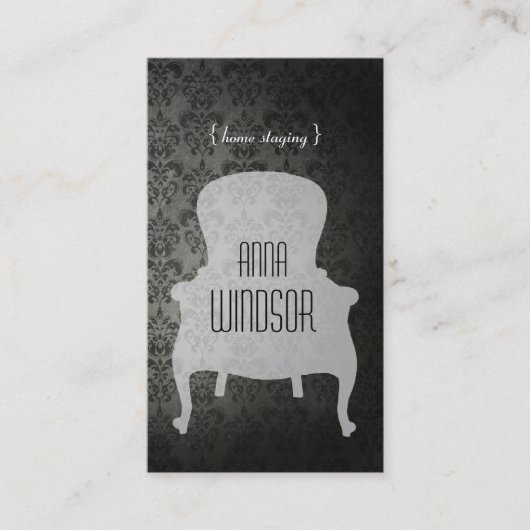 Shabby Chic Home Staging Visitekaartje (Voorkant)