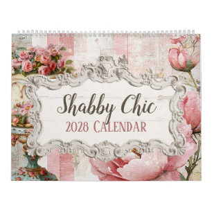 Shabby Chic huisje Kalender
