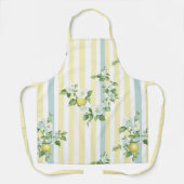 Shabby Chic Lemon Floral Series Design #11 Schort (Voorkant)