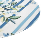 Shabby Chic Lemon Floral Series Design #1 Snijplank (Hoek)