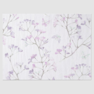 Shabby Chic Lila Serie Design 23 Tissuepapier