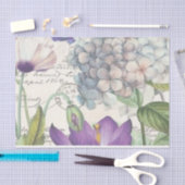 Shabby Chic Lila Series Design 4 Tissuepapier (Craft)