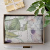 Shabby Chic Lila Series Design 4 Tissuepapier (Geschenk)