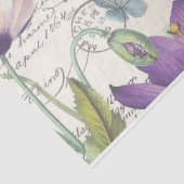 Shabby Chic Lila Series Design 4 Tissuepapier (Detail)