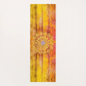 Shabby chic mandala gem yoga mat (Achterkant)