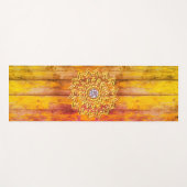 Shabby chic mandala gem yoga mat (Voorkant (horizontaal))