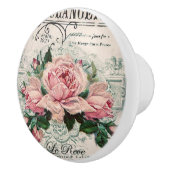 shabby chic , ontkoppeling , Victoriaans , frans c Keramische Knop (Rechts)