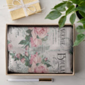 shabby chic , ontkoppeling , Victoriaans , frans c Tissuepapier (Geschenk)