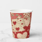  shabby chic papieren bekers (Achterkant)