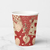  shabby chic papieren bekers (Rechts)