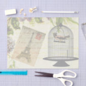 Shabby-Chic  Paris Tissuepapier (Craft)