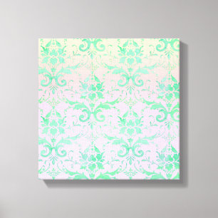 Shabby Chic Pastel Sunrise Canvas Muurkunst Afdruk
