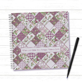 Shabby Chic Patchwork Quilt Notitieboek
