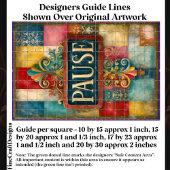 Shabby Chic Pauze Teken DP5 Decoupage Tissuepapier