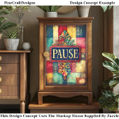 Shabby Chic Pauze  Teken DP5F Decoupage Tissuepapier