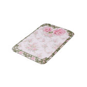 Shabby Chic Peonies Badmat (Gekanteld)