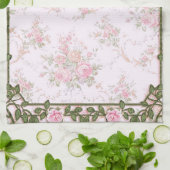 Shabby Chic  Peonies Theedoek (Gevouwen)