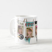 Shabby Chic Photo Spécialité Mère's Day Mug (Devant gauche)