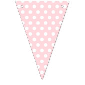 Shabby Chic Pink Aqua Floral Bunting Flag Vlaggetjes (Tweede vlag)