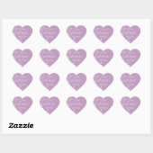 Shabby Chic Pink Baking Stickers (Feuille)