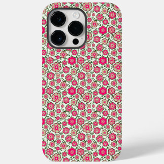 Shabby Chic Pink Floral Case-Mate iPhone 14 Pro Max Hoesje
