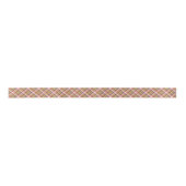 Shabby Chic Pink Oranje Green White Gingham Lint (Voorkant)