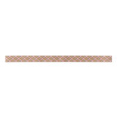 Shabby Chic Pink Oranje Green White Gingham Lint (Voorkant)