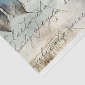 Shabby Chic Pink Poppies & Butterfly Decoupage Tissuepapier (Detail)