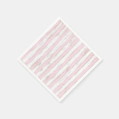 Shabby Chic Pink Stripe servetten (Hoek)