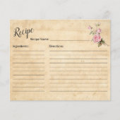 Shabby Chic Recipe Kaart (Voorkant)